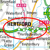 Hertford and Hertingfordbury