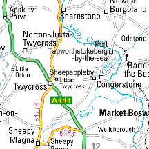 Map of location of Port Tapworthstokeberg-by-the-Sea