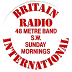 Britain Radio International Sticker